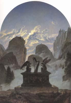 Carl Gustav Carus Memorial Monument to Goethe (mk10) China oil painting art
